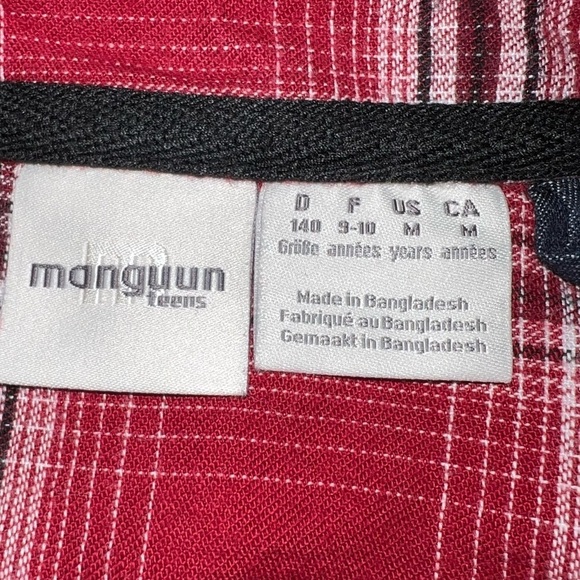 GREAT looking Boy’s fall plaid button down shirt - condition is like new - Picture 7 of 7